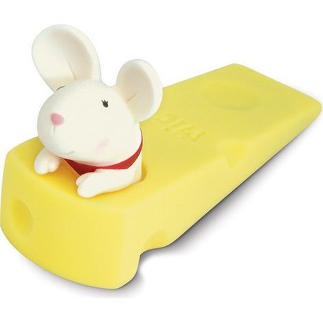 Door Stopper - Animal Shape Wedge - For Indoor Outdoor Doors - Anti Slip Base - Hardwood Floor Friendly - 1 Piece (1/5)