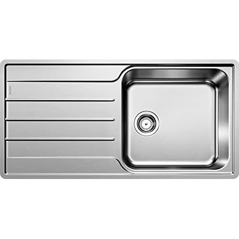Blanco Lemis XL 6 - Lavello, 100x50 cm, acciaio inox spazzolato 523034 (1/4)