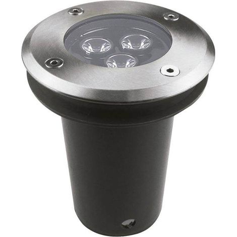 BODENEINBAULEUCHTE IP65/IP67 RINGO Ø110 MM LED 2,7 W 4000 K EDELSTAHL 229 L (1/3)