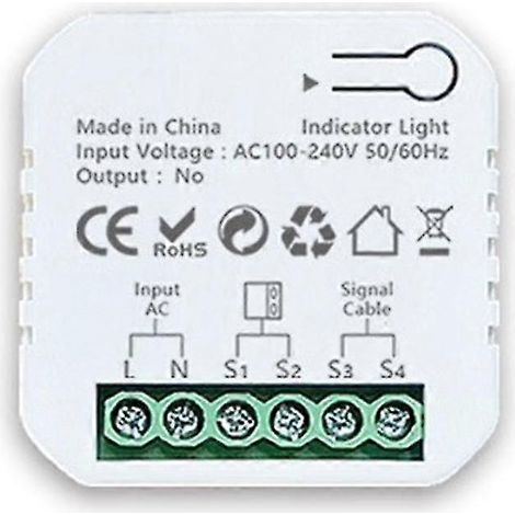 Contrôleur de portail battant/coulissant motorisé Tuya Smart Life Zigbee à contact sec et commande vocale. (1/5)