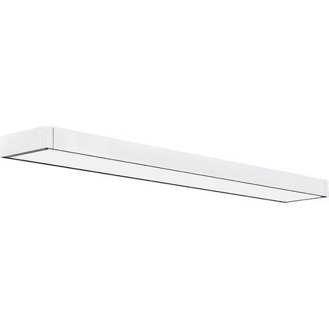TOFU.1 Sospensione LED 40W 4000K IP20 - Sistema Lineare Moderno in Alluminio Bianco con Schermo Opale opzionale - Rossini Group (1/2)