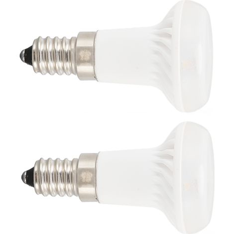 Lot de 2 ampoules LED E14 3W 220V à lumière chaude, économie d'énergie, pour bar à domicile (1/5)