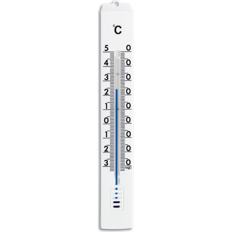 TFA Dostmann Innen-Außen Thermometer Kunststoff ,weiß