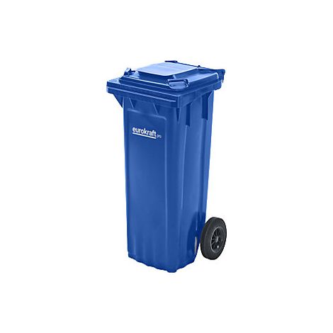 eurokraft pro Bidone per rifiuti in plastica DIN EN 840 (1/3)