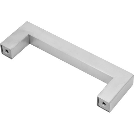 12 mm 304 Edelstahl Silber Schrankgriff Schlichtes Design Möbeltürzubehör (128 mm) (1/5)