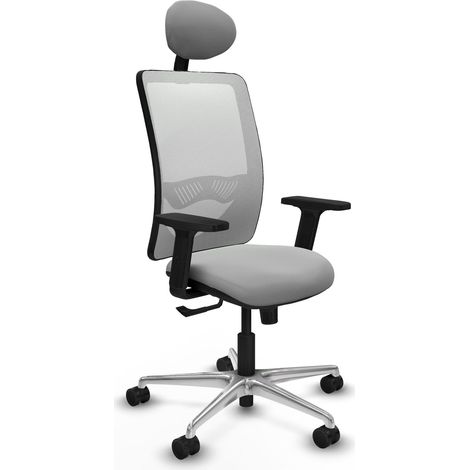 Chaise piqueras y crespo Zulema blanc cuir synthétique (1/2)