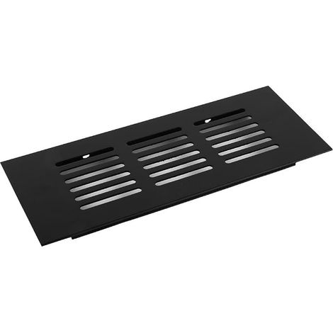 Aluminium Alloy Ventilation Grille 60 x 150 mm Rectangular for Wardrobe and Shoe Cabinet, Built-in Air Vent, Computer Cabinet Ventilation (1/5)