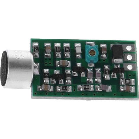 FM-Sendermodulplatine 0,7–9 V 88–108 MHz Audioübertragungsmodul FM-Mikrofon Drahtloser Empfänger