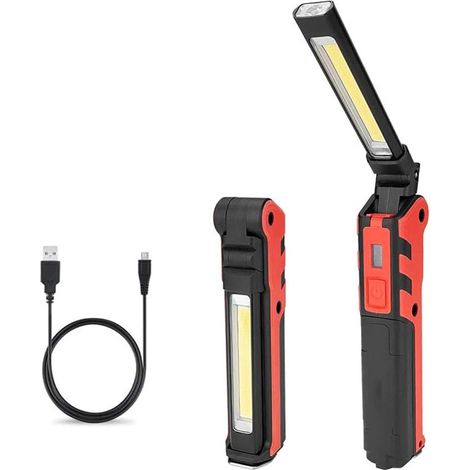 Lampe torche rechargeable Rouge (1/5)