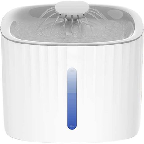 Distributeur d'eau pour animaux de compagnie, veilleuse LED/distributeur d'eau filtrée à circulation automatique d'eau, Type de LED (1/5)