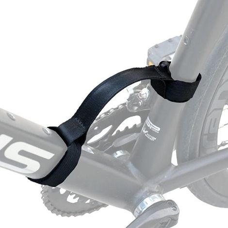 Sangle de transport pour vélos, sangle de transport portable en nylon haute résistance, poignée multifonctionnelle pour économie de main-d'œuvre, poignée confortable pour vélos de route (1/5)