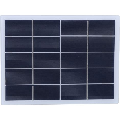 Panneau solaire polycristallin 3W 5V pour chargeur de batterie extérieur, éclairage de jardin (1/5)