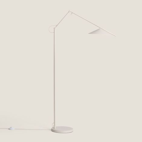 Lampadaire LED 8W Métal Evian Beige