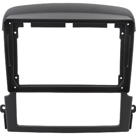 Pannello di copertura per autoradio 2 DIN da 9 pollici, in plastica resistente all'usura, per cruscotto e navigatore GPS.