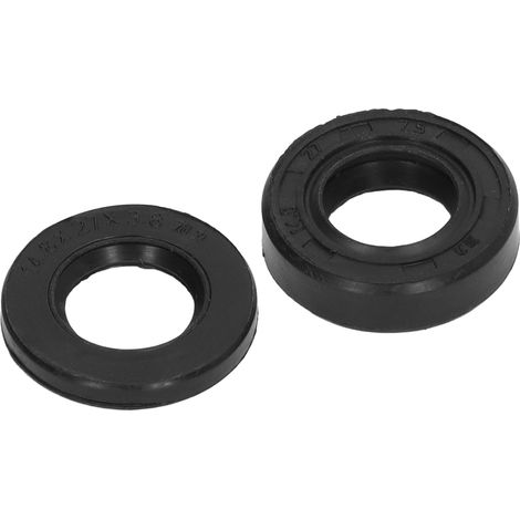 Lot de 2 joints d'huile en caoutchouc pour moteurs 2 temps de 49cc, 50cc, 66cc et 80cc. (1/5)