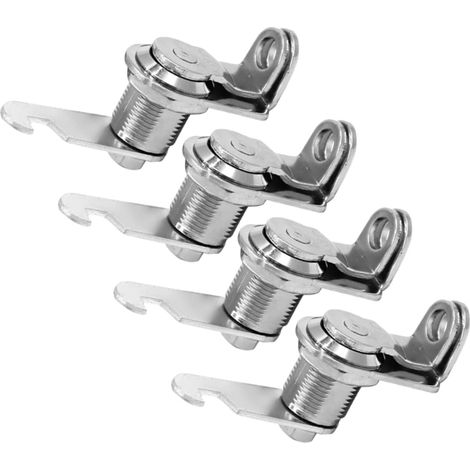Serrures à came en 4 pièces pour armoires (1/5)