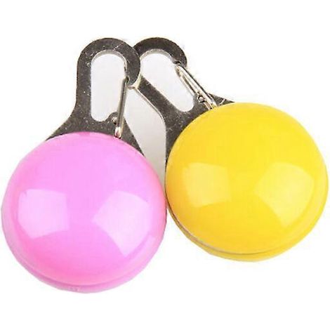 Blinkendes LED-Lichthalsband (6er-Pack), ideal für die Sicherheit von Hunden, Katzen, Joggern, Spaziergängern und Radfahrern.