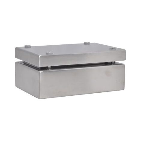 Boîtier RS PRO en Acier inoxydable 304 Acier dim. ext. 150 x 100 x 61mm, IK10, IP66 ( Prix pour 1 )