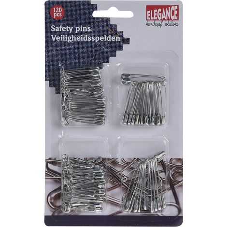 Sicherheitsnadeln aus Metall, 120 Stück  85761 (1/2)