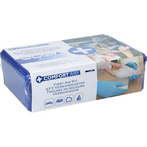 Trousse de premiers secours 41 pièces 80 x 160 x 250 mm