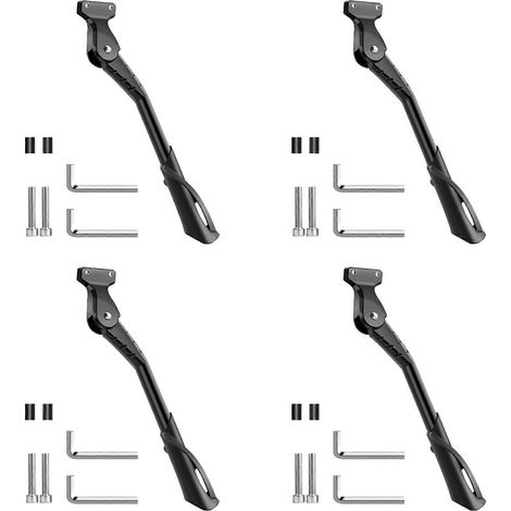 4 supports de béquille pour vélo électrique de 20, 24 et 26 pouces, réglables sur le côté. (1/5)
