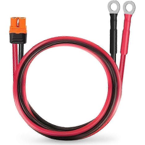 Câble d'alimentation 10 AWG XT60i vers borne O femelle (1/5)