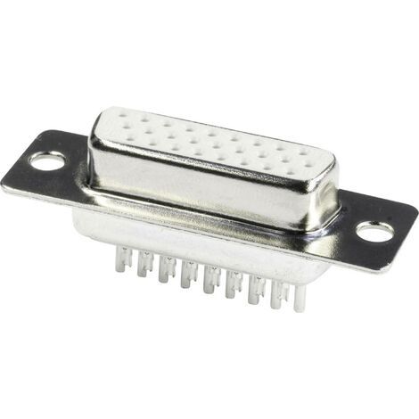econ connect BU26HD Embase SUB-D femelle 180 ° Nombre de pôles: 26 fût à souder 1 pc(s) Y726581 (1/4)