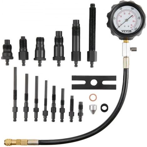 Testeur de Compression avec 18 Kits d’Adaptateurs (1/5)