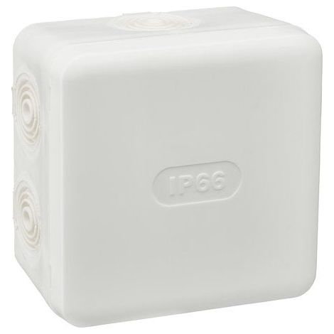 Wasserdichte Anschlussdose - 85x85xp50 weiß - IP66 DEBFLEX