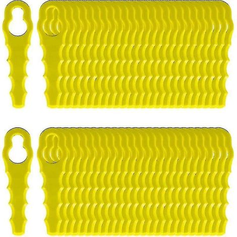 Lot de 50 lames compatibles avec les coupe-bordures Ryobi (modèles RAC155, RAC157 et RAC158). (1/5)