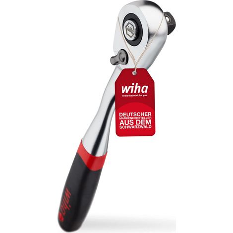 Wiha SB338101 Cricchetto con Levetta d'Inversione 1-2'' 250 mm