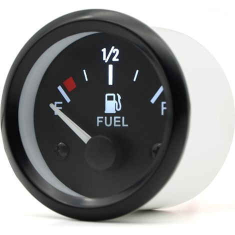 Jauge de niveau de carburant universelle 52 mm E 1/2 F avec aiguille étanche pour bateau, yacht et camion (1/5)