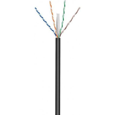MicroconnectMicroconnect 100m Cat6 cavo di rete Nero U/UTP (UTP)