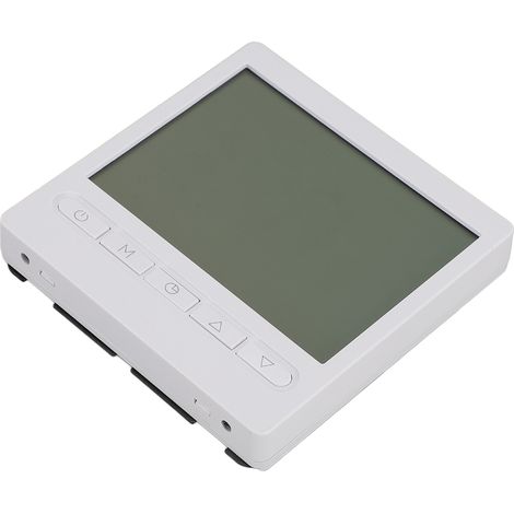 Thermostat d'ambiance numérique écran LCD 16A avec mémoire régulateur de température chauffage pièce 220V boîtier ABS PC (1/5)