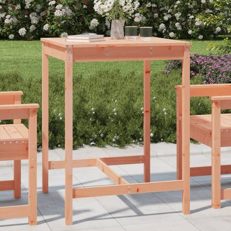 Garden Table 82.5x82.5x110 cm Solid Wood Douglas vidaXL