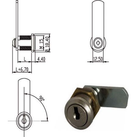 Cilindro Levetta de 30 mm 163418 Omr