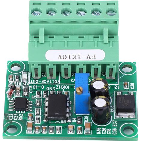 Module convertisseur de tension de fréquence FV-1KHz10V, Signal analogique numérique 0  1Khz à 0  10V (1/5)