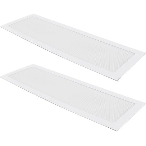 Filtre à poussière pour ventilateur PC, cadre magnétique, maille fine en PVC, grilles de protection pour ventilateur de refroidissement d'ordinateur/alimentation, 12 x 36 cm (4,72 x 14,17 pouces), 2 p (1/5)