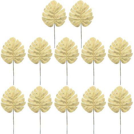 12 feuilles de tortue artificielles (1/3)