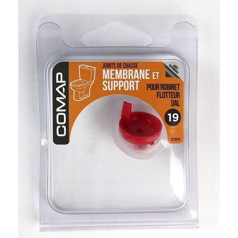 COMAP Membrane et support pour robinet flotteur DAL pour chasse d'eau, WC et toilettes - Autres joints de chasse - S279419 (1/2)
