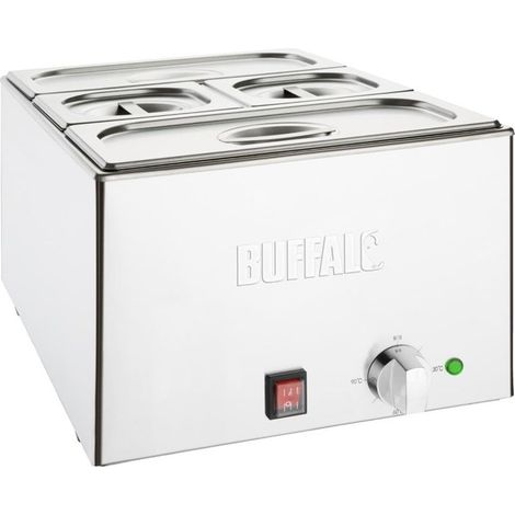 Bain-marie Inox avec Bacs GN - Buffalo