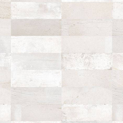 Carrelage Vintage effet Terre cuite Blanc 40x20x1,03 cm Terramo - Mur intérieur (vendu par carton de 0,96 m²) - RO'MA CARRELAGE
