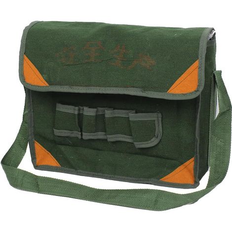 Hardware Mechaniker Elektriker Leinwand Werkzeug Umhängetasche Tasche Vert (f10ef5a5440ce789962307fb (1/3)