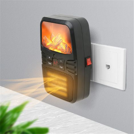 Mini-Desktop-Kleinheizung Haushaltsflammenlampe Kreative tragbare Heizung YMYNY (1/2)