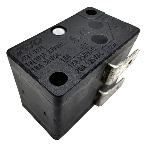 ZHQ ZQ7-12/1 Mikroschalter 250V 20A Schalter für Laubsauger uvm. (1/4)