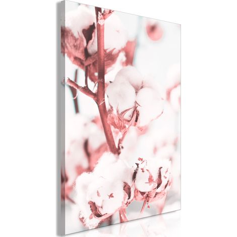 Gemälde – Baumwollblüte (1 Stück) vertikal (1/3)