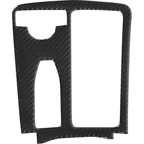 Garniture de panneau de levier de vitesses en fibre de carbone pour Mercedes Benz W204 W212 style classique (1/5)