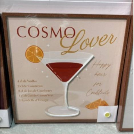 Tela stampata incorniciata con led crush 48x48 cm - Atmosphera créateur d'intérieur (1/5)