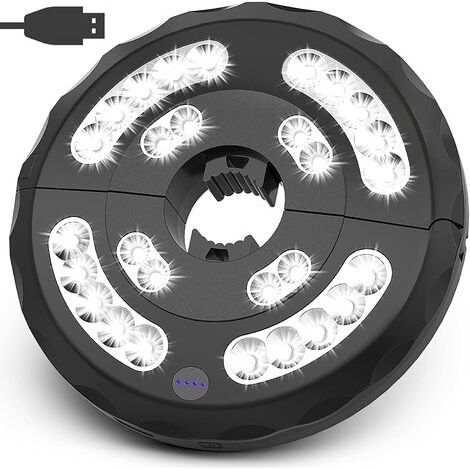 Lampe LED, 28 diodes, rechargeable, 3 modes, pour une utilisation intérieure ou extérieure.-AquaForge (1/5)