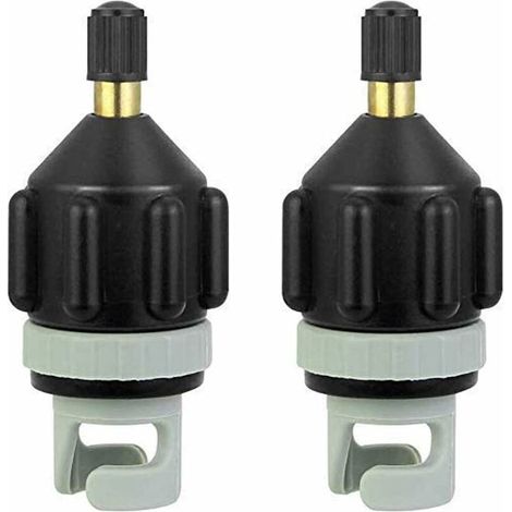 2 Pcs Sup Pump Compressor Valve Pump Adapter Inflatable Boat Stand Up Paddle,for Inflatable Boats Kayak Foot Pump Electric Pump (1/5)